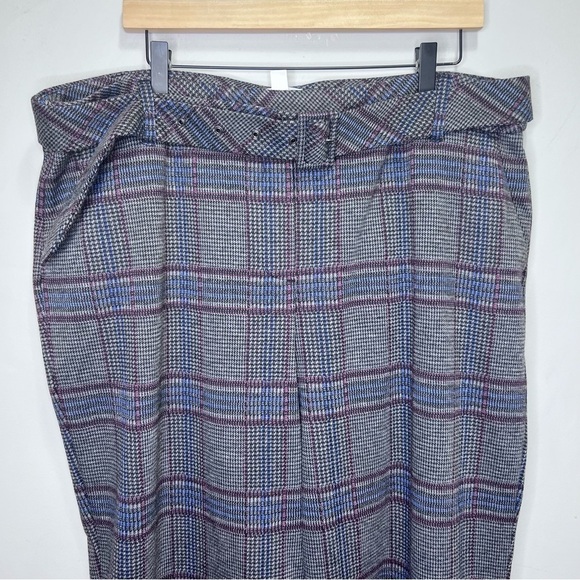 Addition Elle Cropped Plaid Pant Size 20​ - Picture 5 of 12